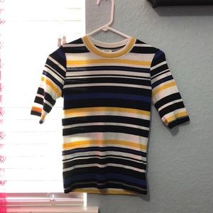 forever 21 striped , tight fitted shirt